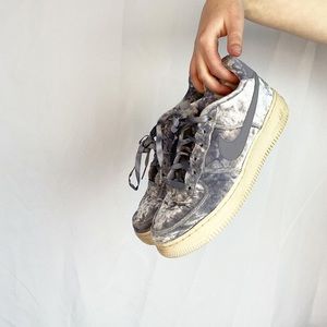 Nike Blue Velvet AF1s